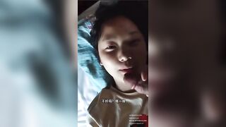 [国产]高中女友给她男友爸爸口交，不给操只能给摸而已